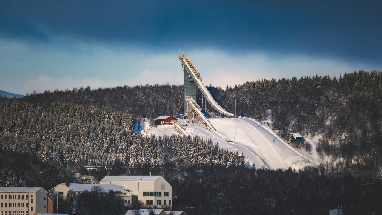 Oslo Holmenkollen Ski Jump in Norway