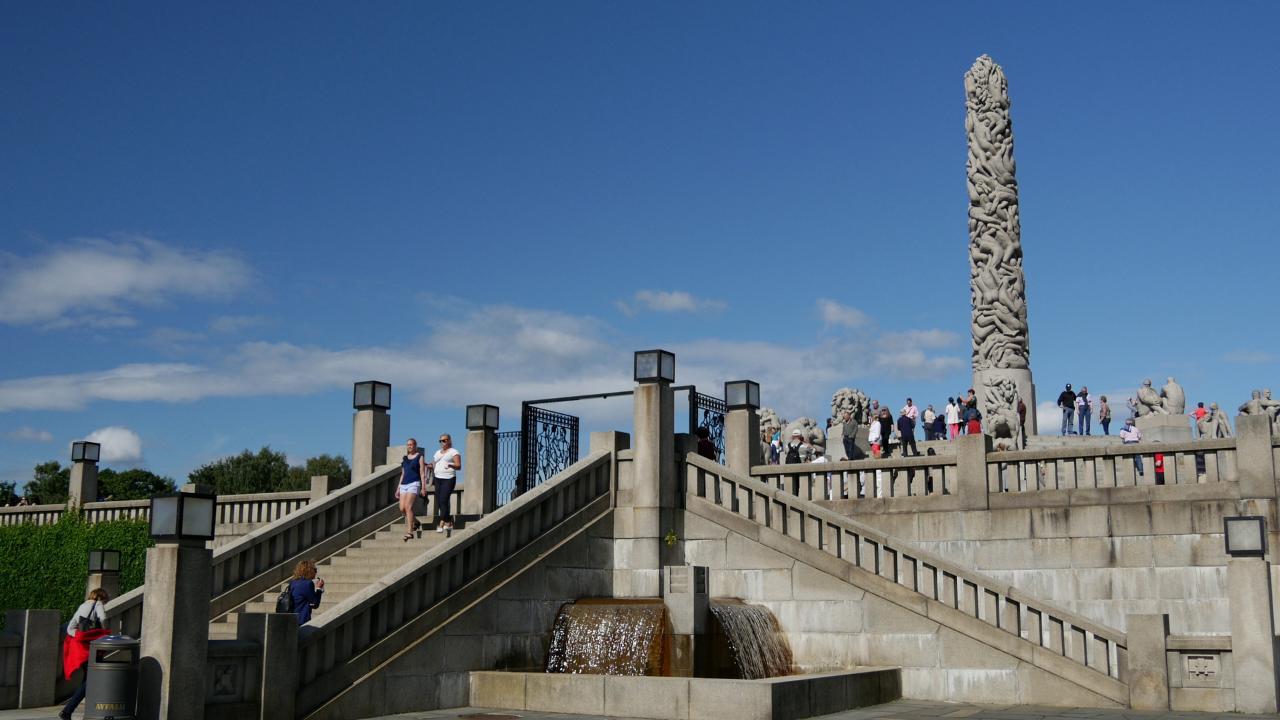 Oslo Vigeland Park in Norway