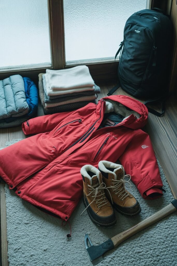 Packing essentials for viewing the Northern Lights in Abisko National Park, Sweden.