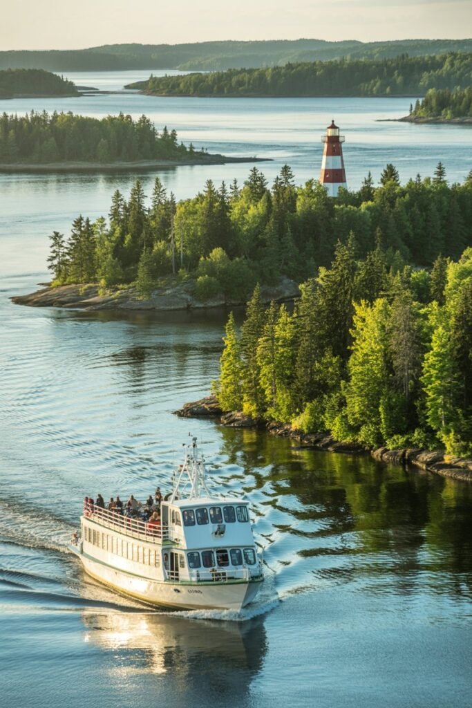 Thousand Islands boat tour from Kingston on the St. Lawrence River – scenic Ontario travel guide with Pathfinders Travel