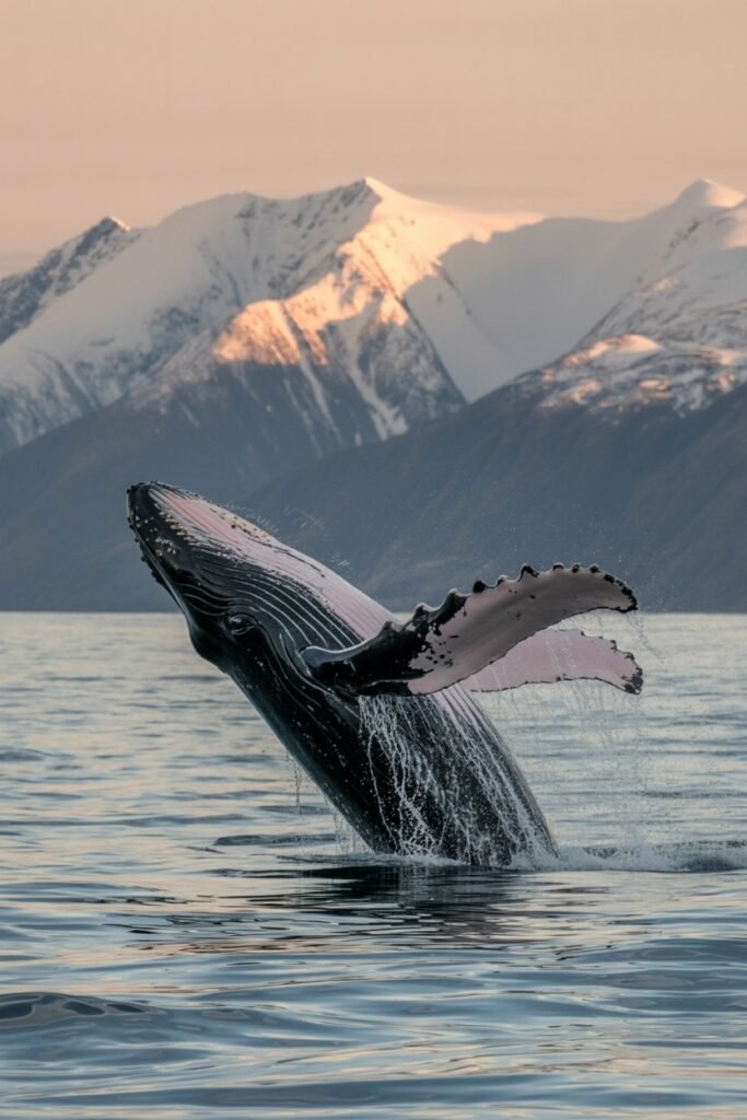 Whale watching tours in Juneau Alaska with humpback whales and scenic fjord views – Pathfinders Travel