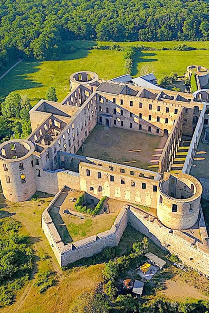 Borgholm Castle ruins Öland Sweden