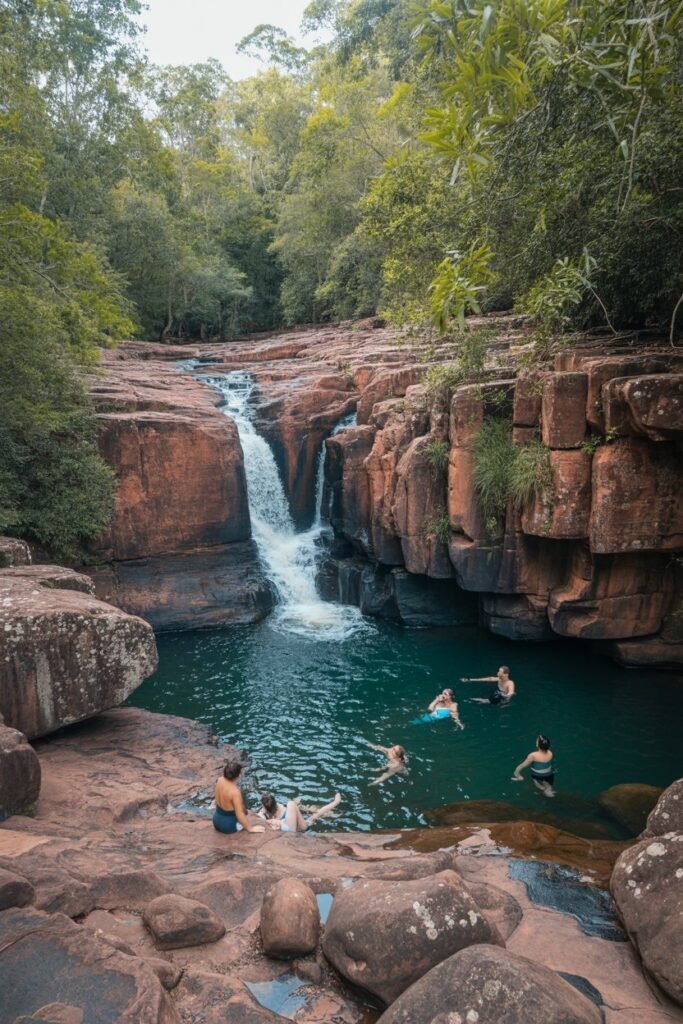 Florence Falls swimming hole, Litchfield National Park day trip from Darwin – Pathfinders Travel