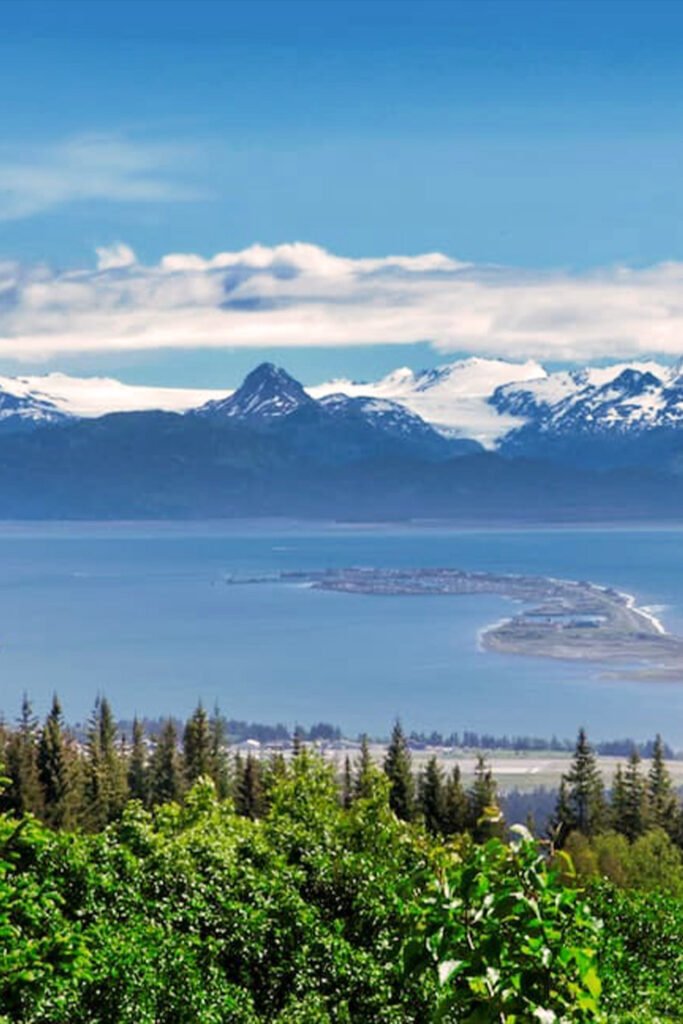 Kachemak Bay Alaska travel guide 2026 showing coastal views with mountains, sea, and wilderness featured in Pathfinders Travel blog