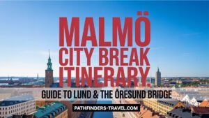 Malmö city break itinerary guide featuring the blend of historic and modern architecture.