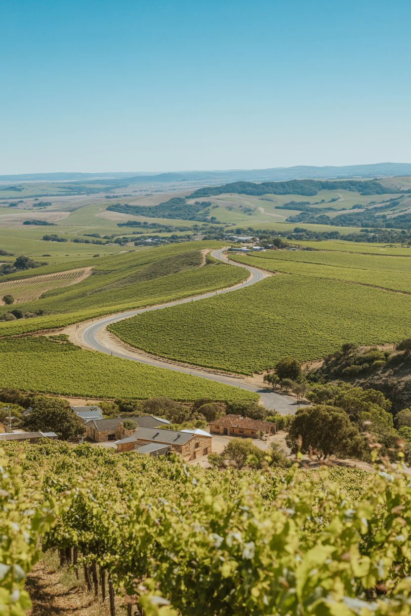  Menglers Hill Lookout wide vineyard views Barossa Valley wine tour destination
