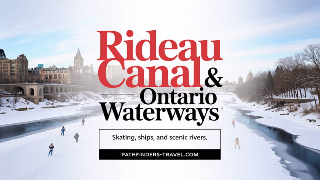Rideau Canal winter skating rink Ottawa Ontario waterways guide