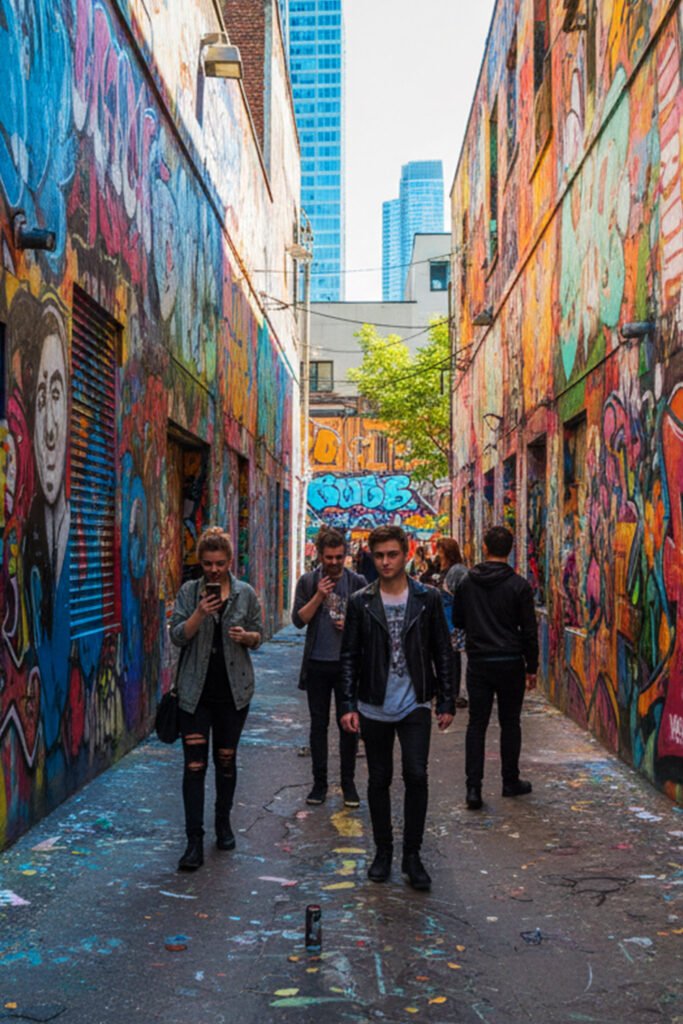 Graffiti Alley street art in downtown Toronto itinerary guide – Pathfinders Travel