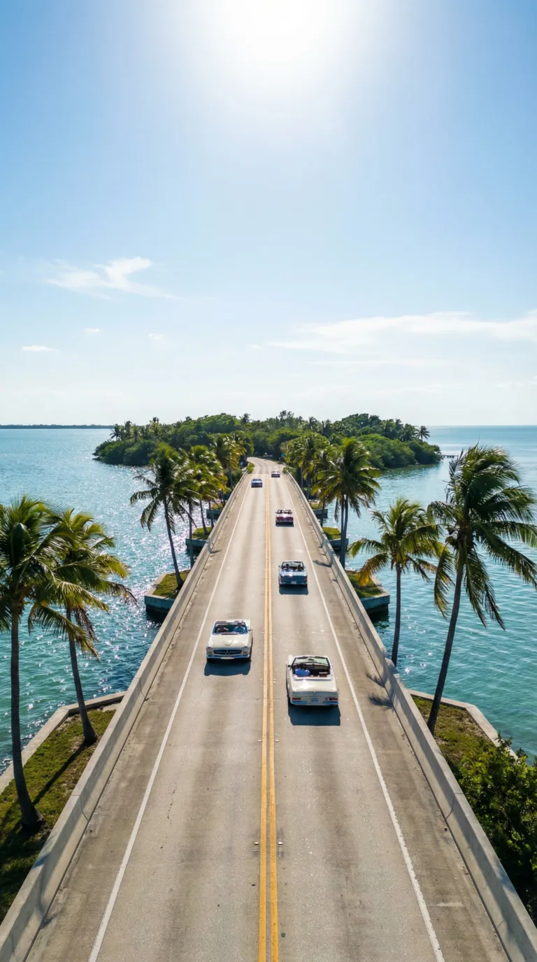 Dunedin Causeway bridge road leading to Honeymoon Island State Park entrance