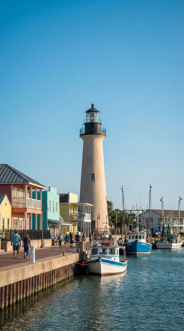 Port Isabel Lighthouse near Isla Blanca Park South Padre Island Texas