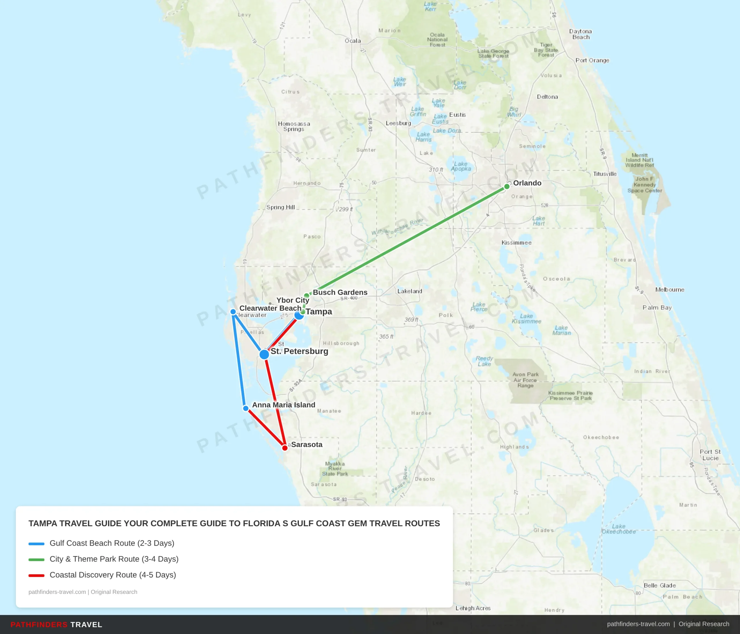 Tampa Travel Guide Your Complete Guide To Florida S Gulf Coast Gem Route Map