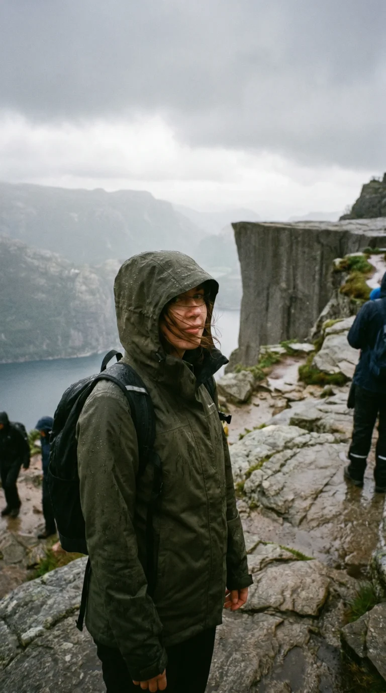 Waterproof Shell Layer for Pulpit Rock Norway: Hike From Stavanger