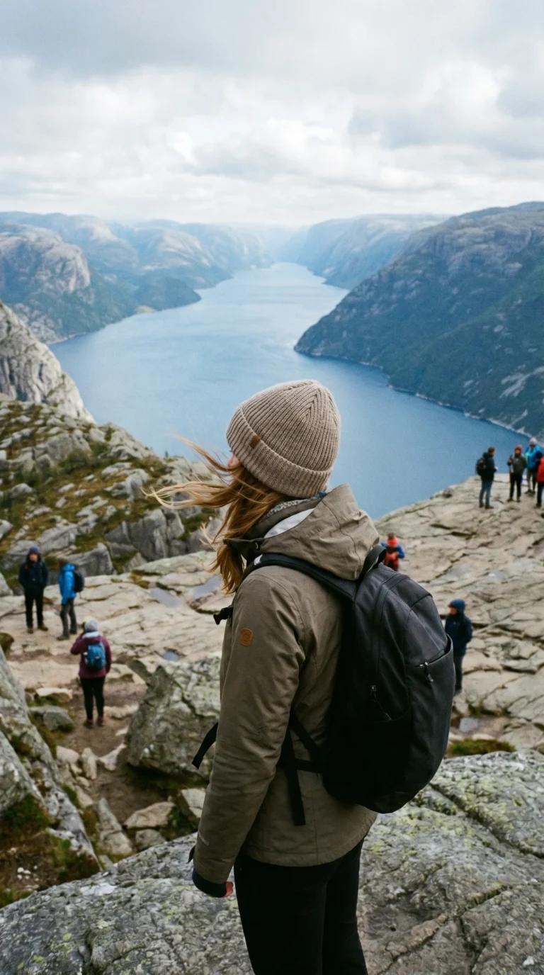Thermal Beanie for Summit Wind for Pulpit Rock Norway: Hike From Stavanger