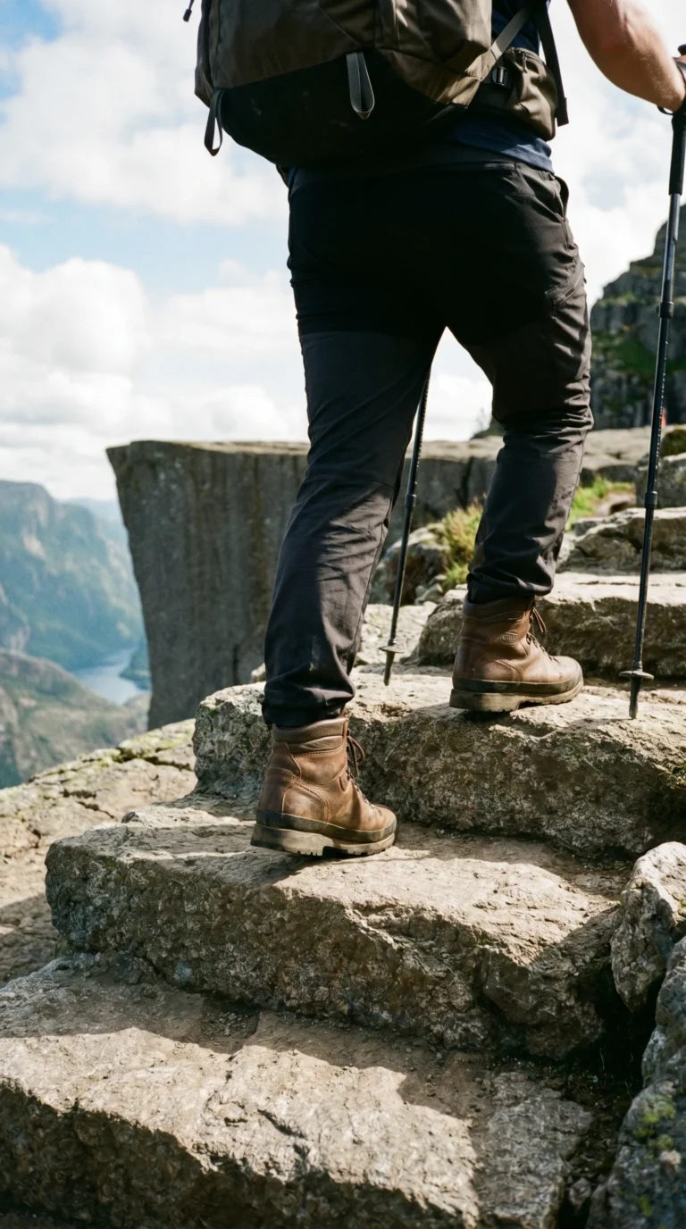 Hiking Boots for Summer and Dry Days for Pulpit Rock Norway: Hike From Stavanger