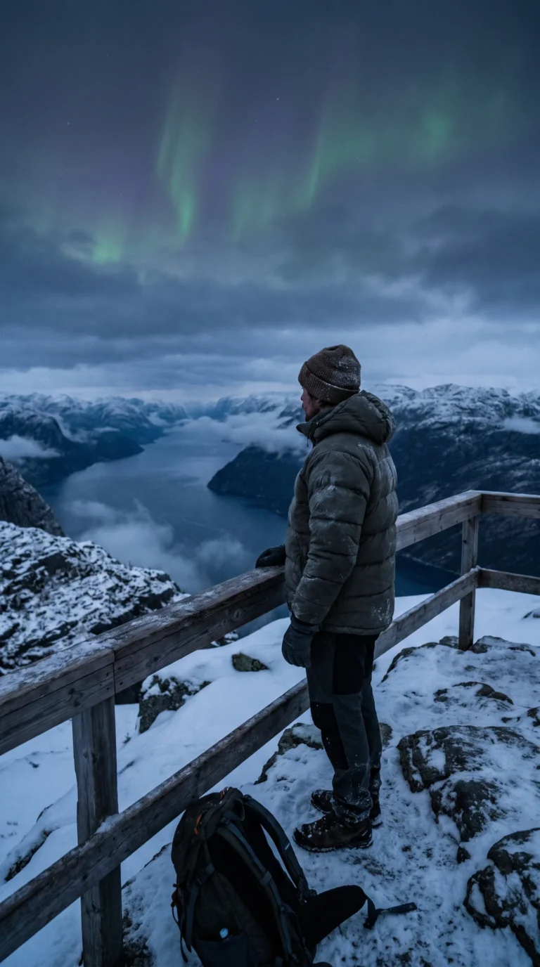 Beanie That Fits Under Your Parka Hood for Best Time To Visit Norway: Weather By Month, Seasons & Northern Lights