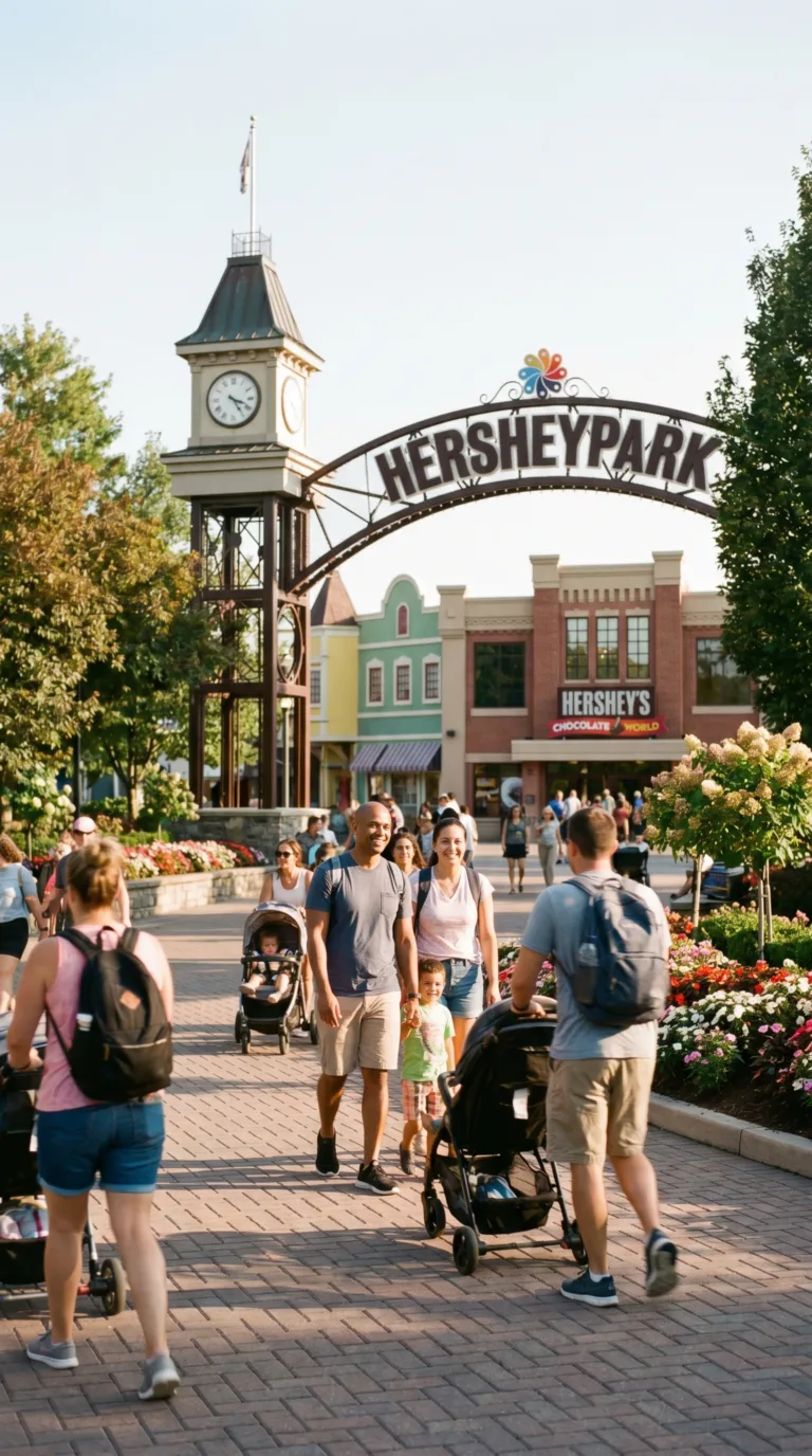 Hershey Pennsylvania chocolate town attraction near Gettysburg