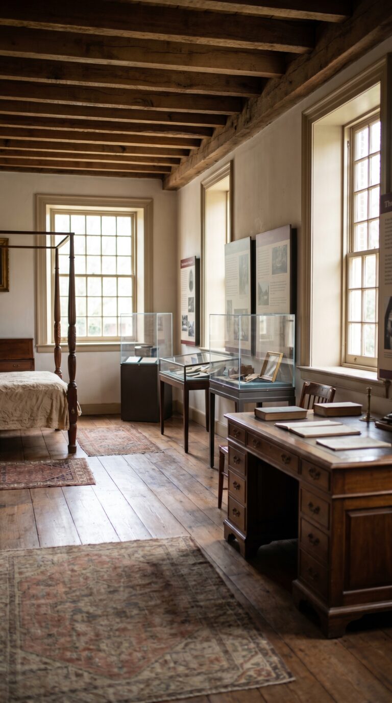 Historic museum interior in York, Pennsylvania
