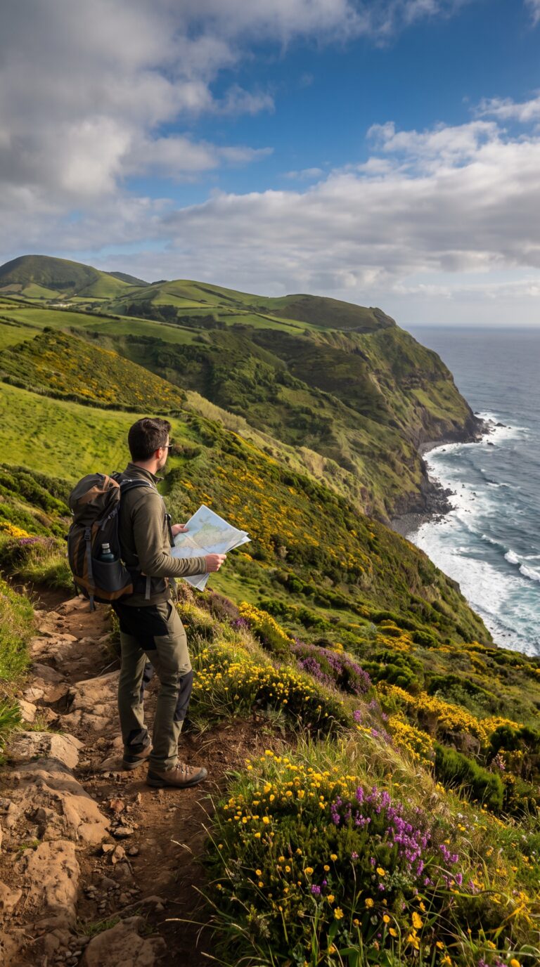 Best time to visit Azores hiking coastal trails spring