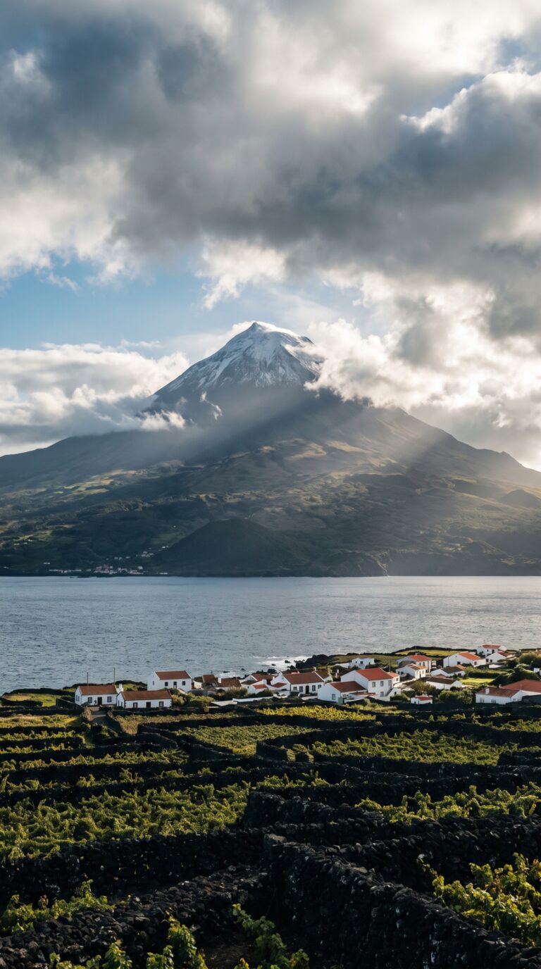 Mount Pico volcano Pico Island Azores Portugal