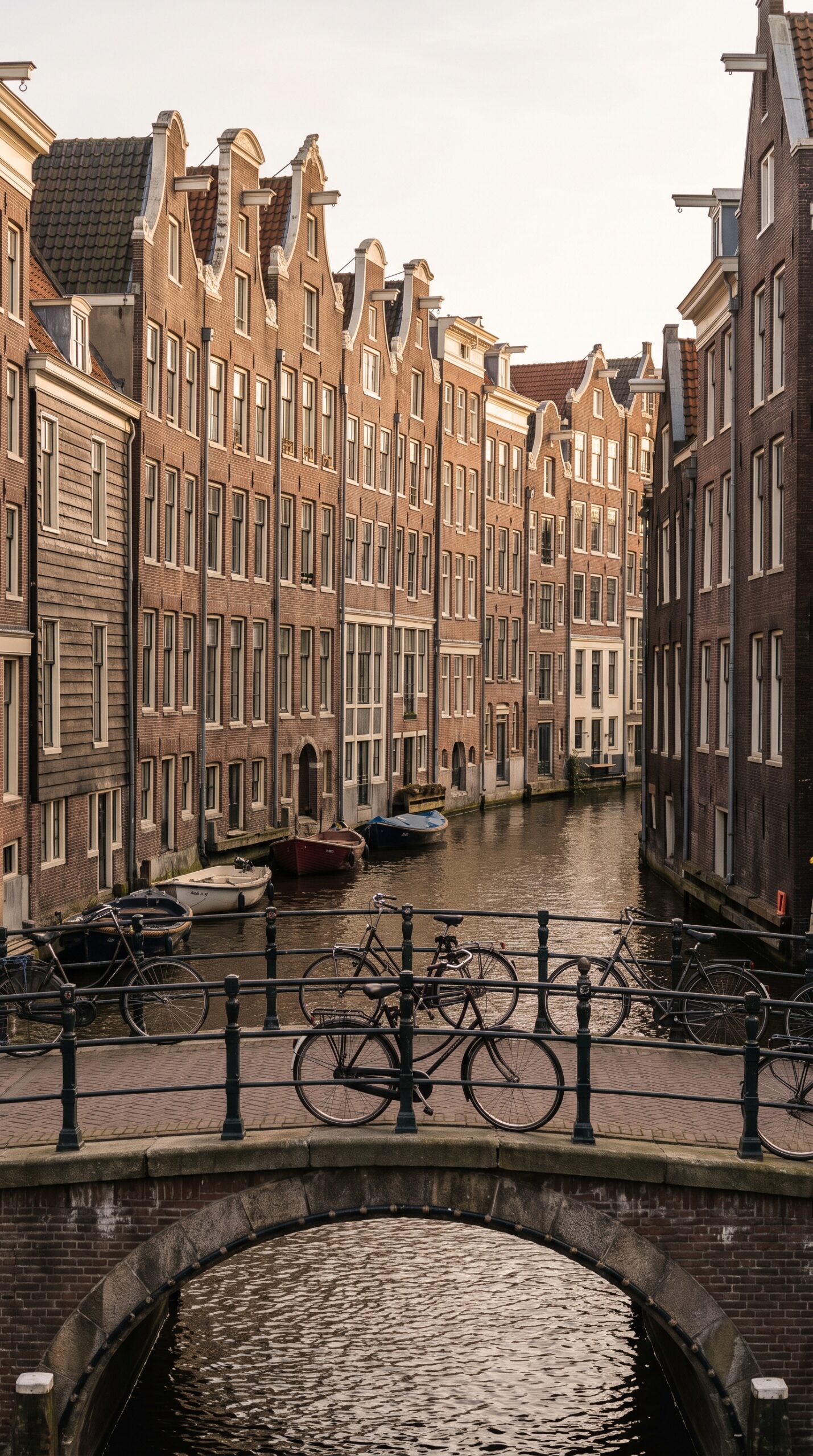 Amsterdam canal houses, an easy day trip from Utrecht